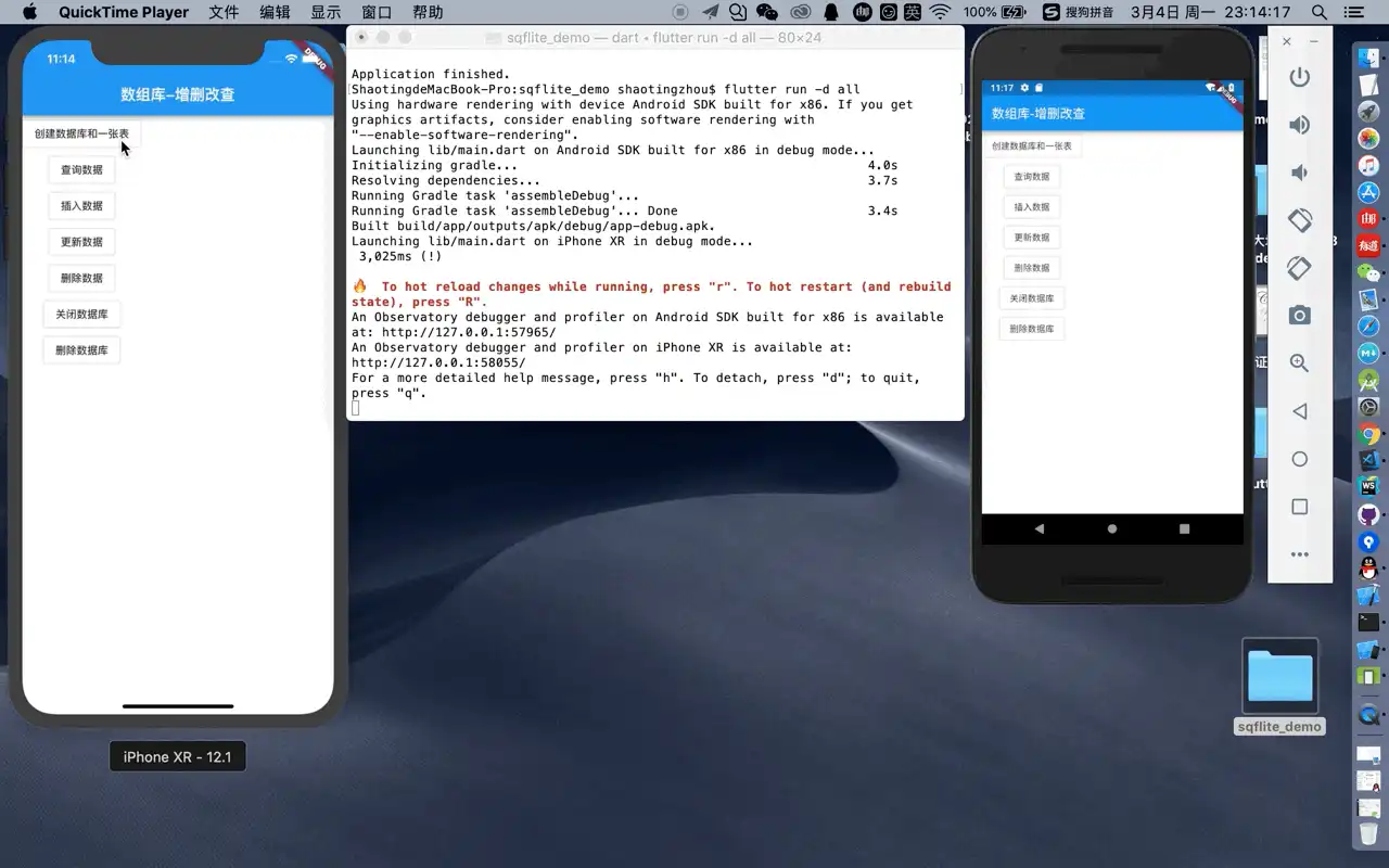 sqflite-demo-result